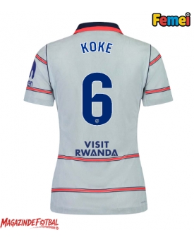 Atletico Madrid Koke #6 Tricou Fotbal Replică 2026-27 Femei Treilea Atletico Madrid Koke #6 Tricou Fotbal Replică 2026-27 Femei Treilea